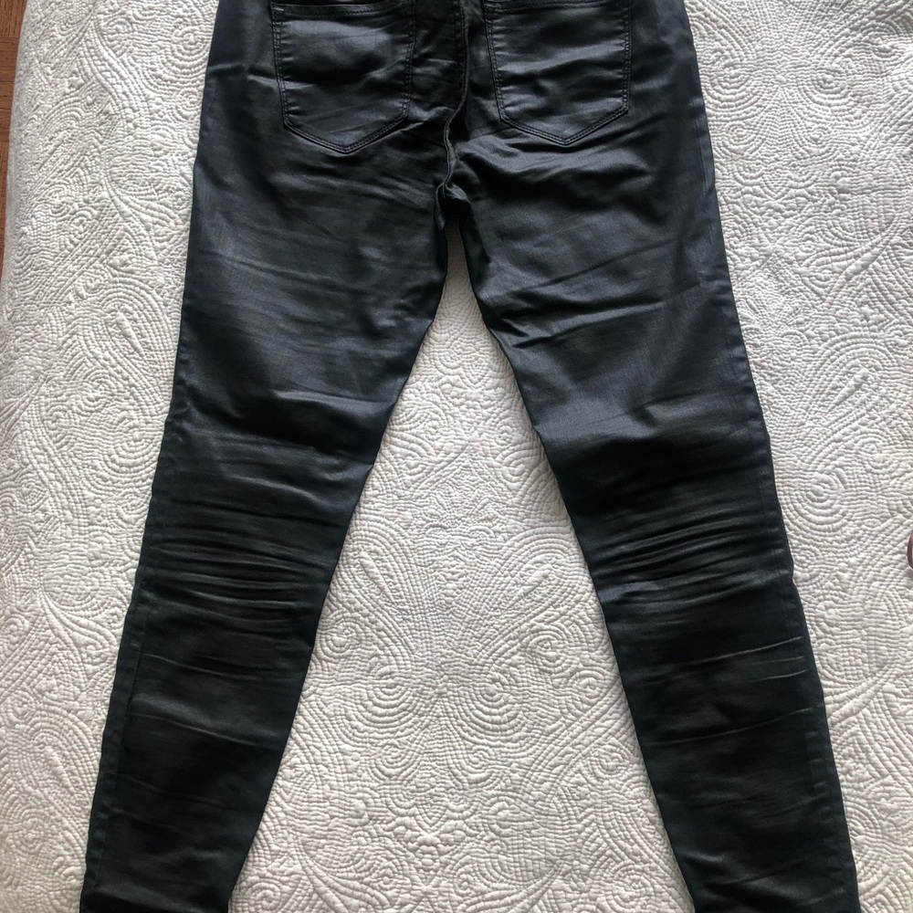 Zara Faux Leather Skinny Pants - Picture 2 of 5